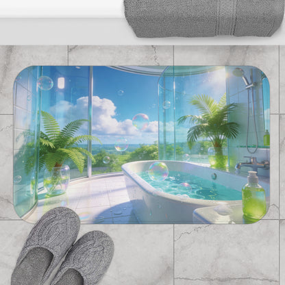 Frutiger Aero Bath Mat