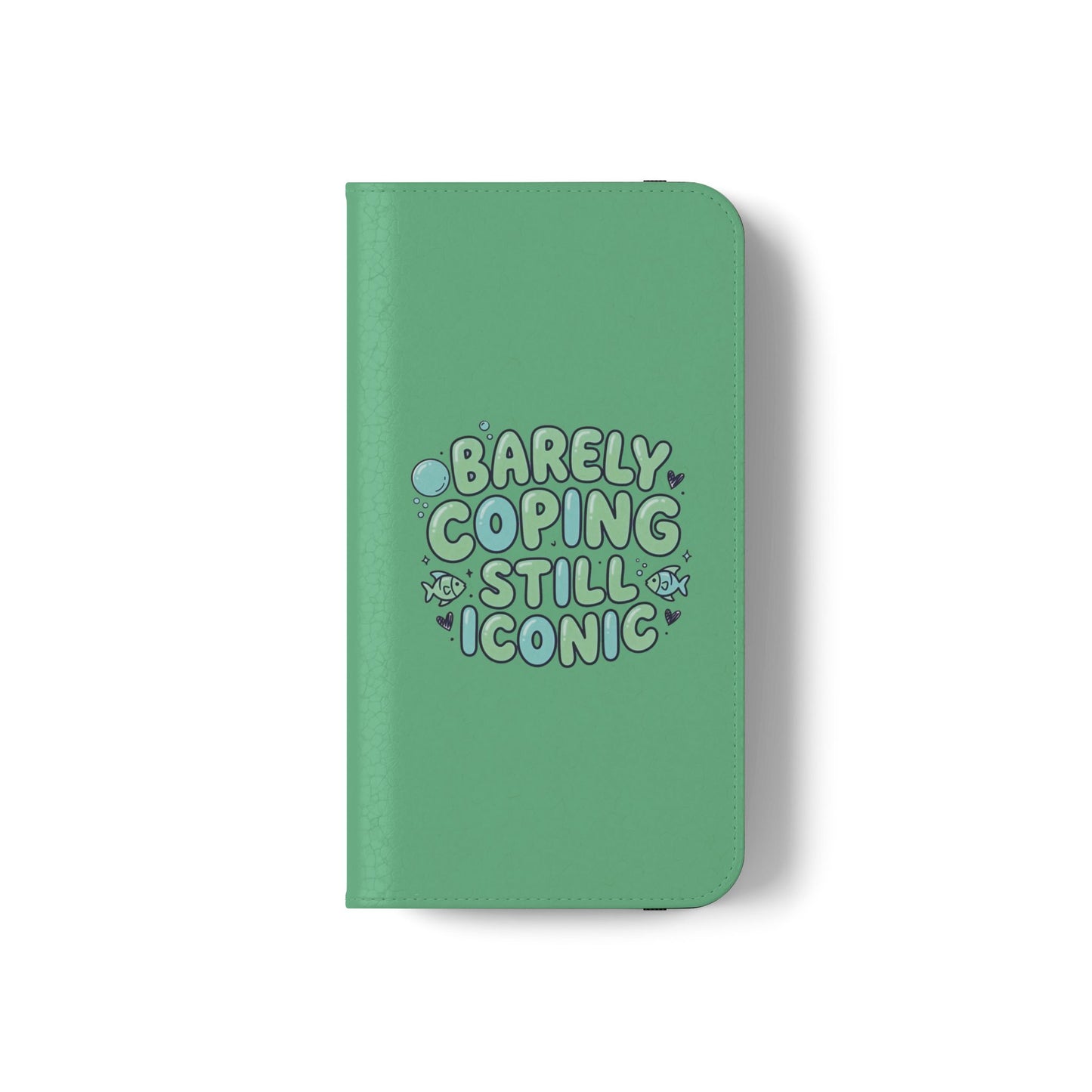 Barely Coping Still Iconic Flip Phone Wallet Case