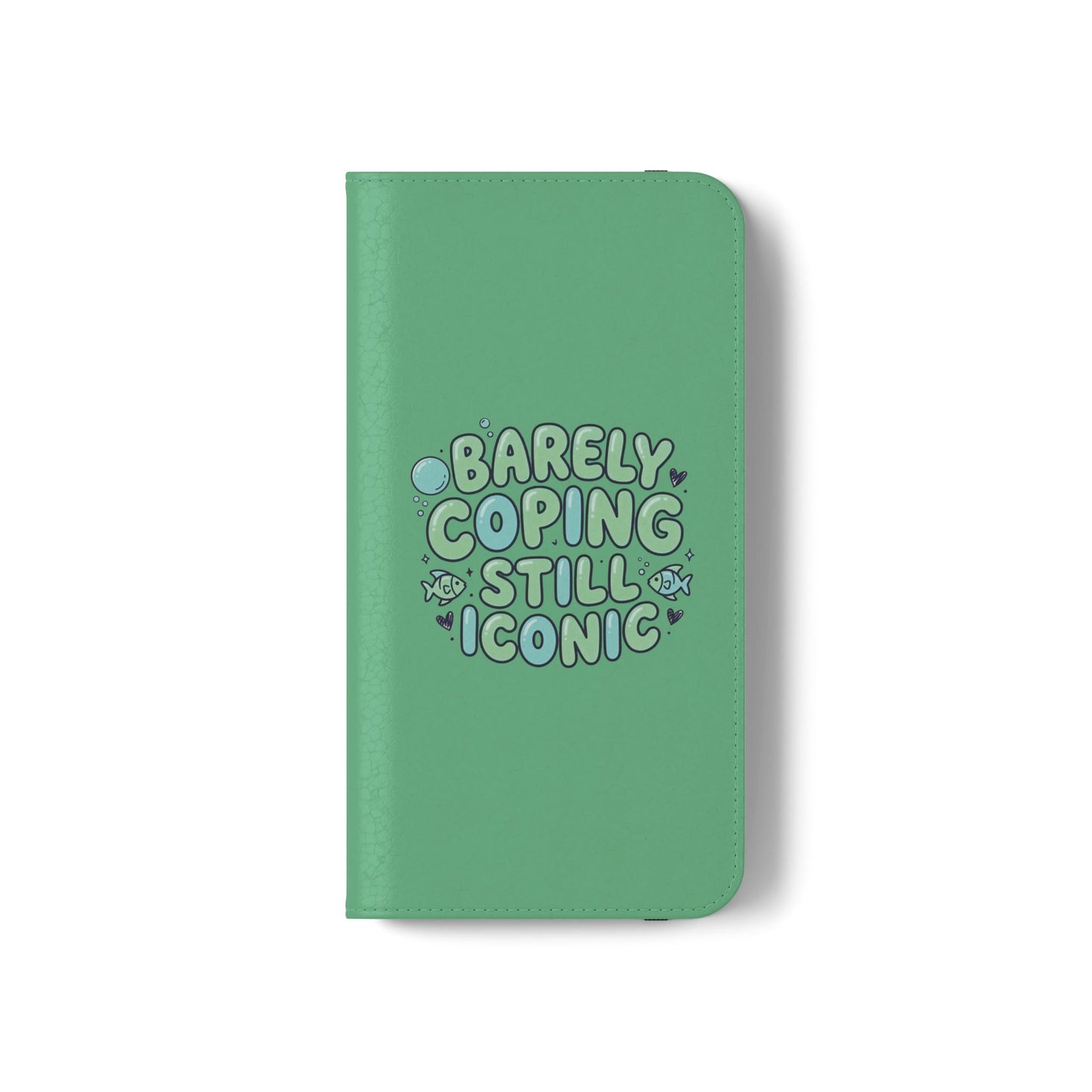 Barely Coping Still Iconic Flip Phone Wallet Case