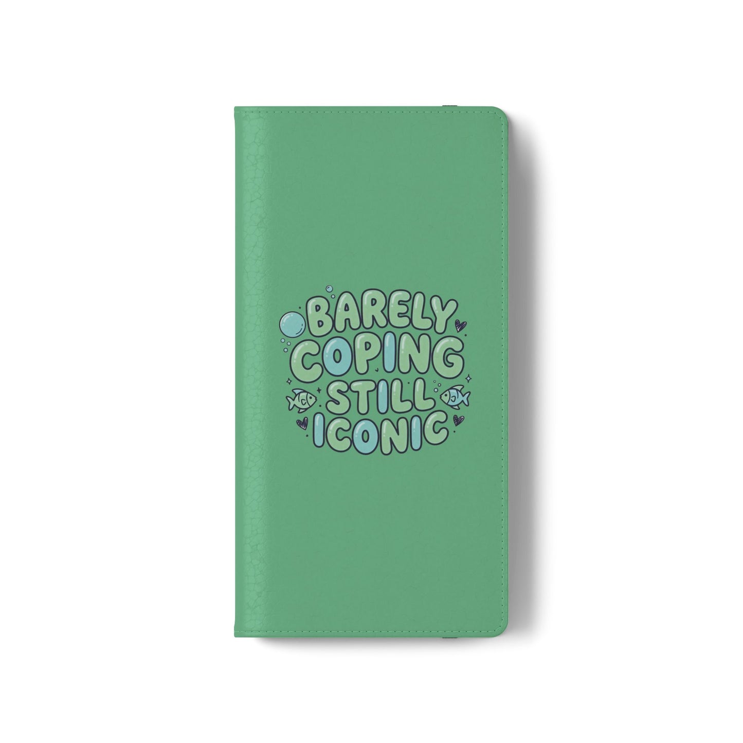Barely Coping Still Iconic Flip Phone Wallet Case