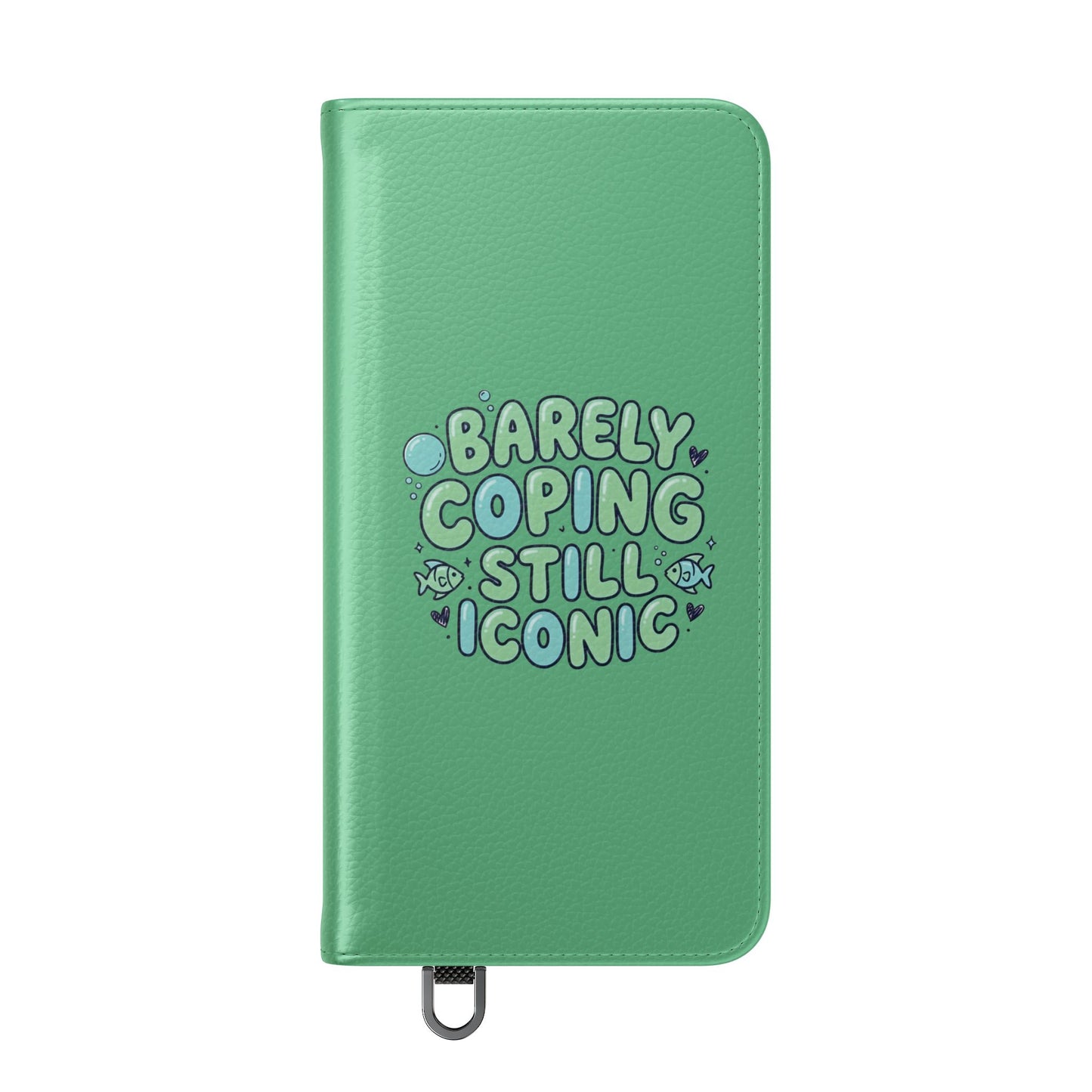 Barely Coping Still Iconic Flip Phone Wallet Case