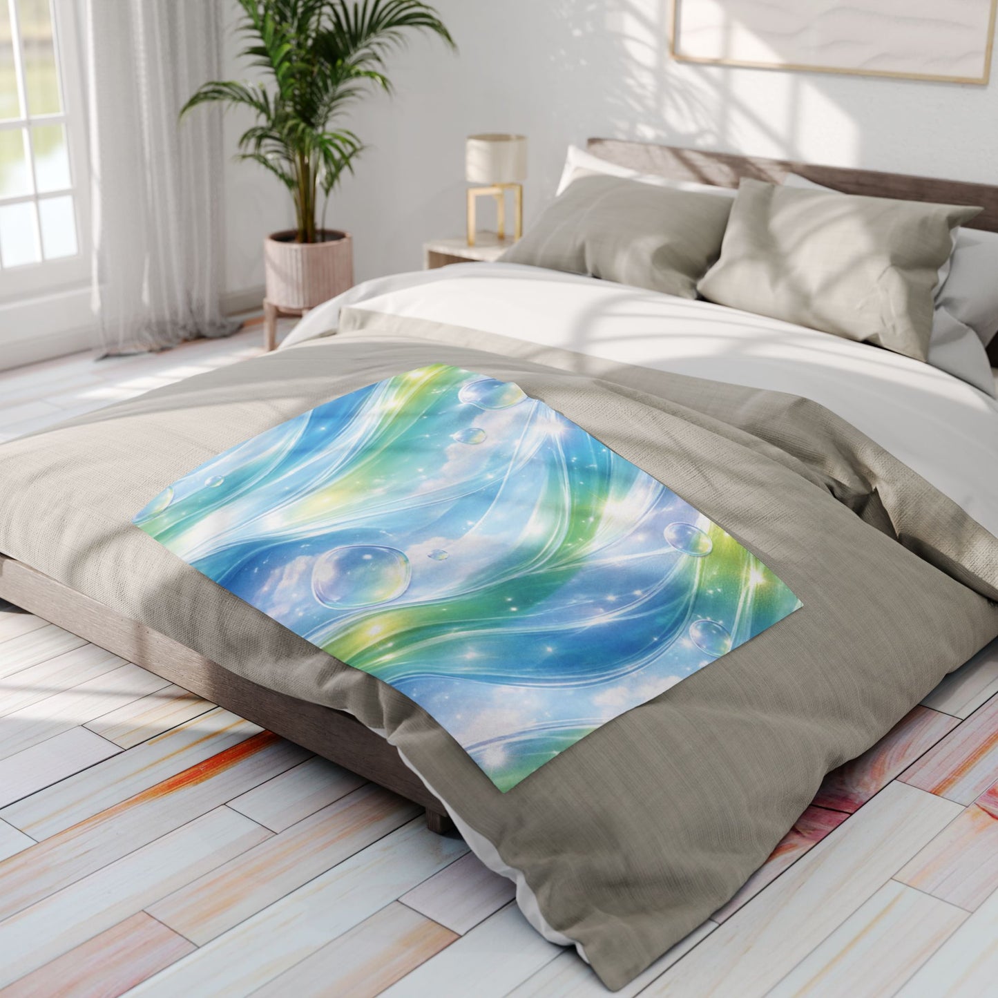 Frutiger Aero Arctic Fleece Blanket
