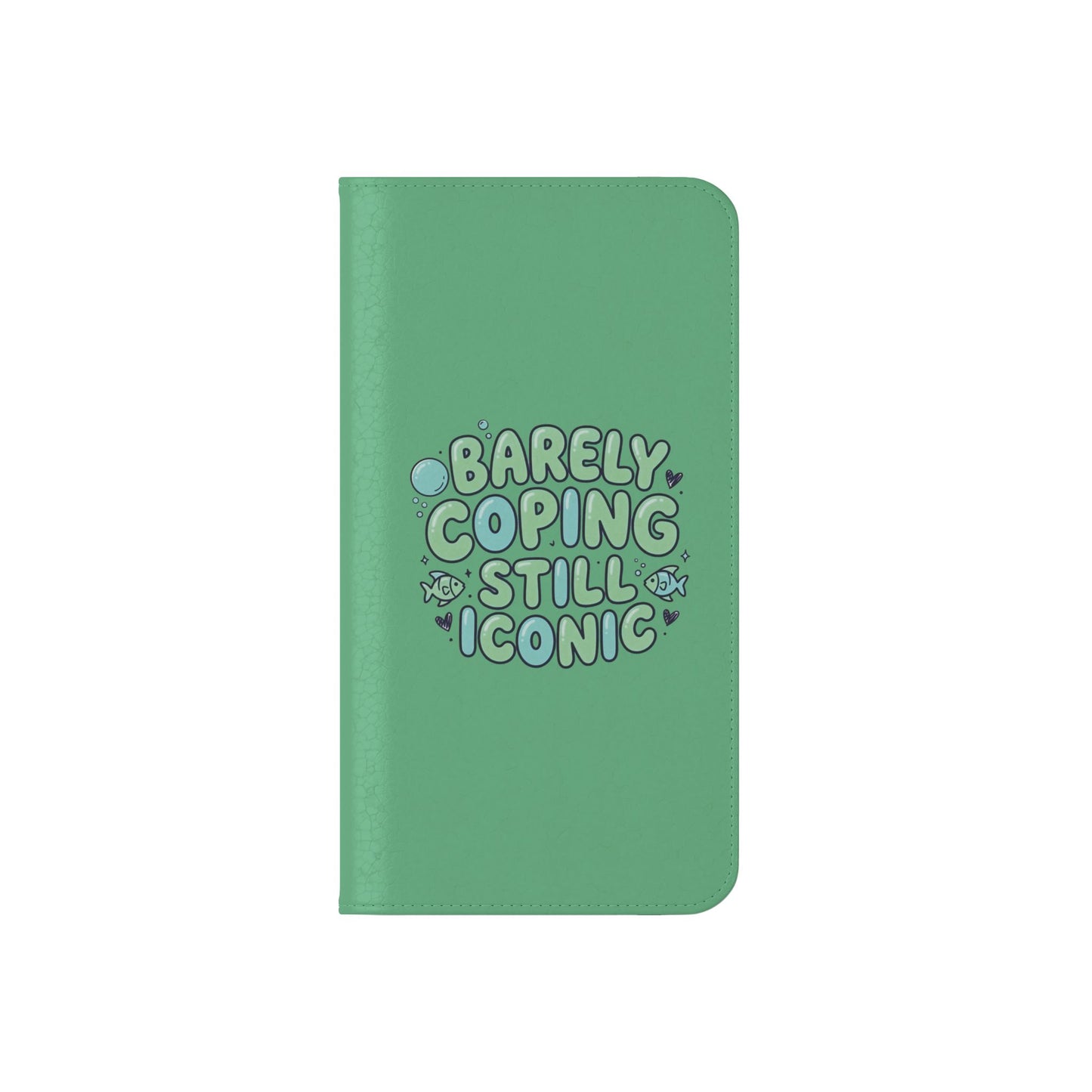 Barely Coping Still Iconic Flip Phone Wallet Case