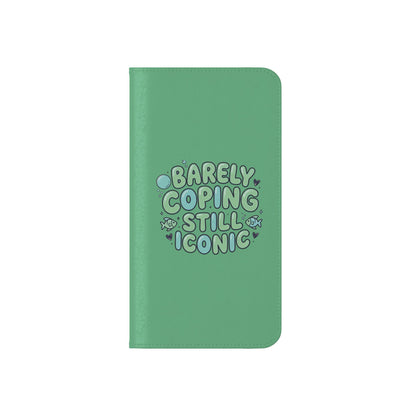 Barely Coping Still Iconic Flip Phone Wallet Case