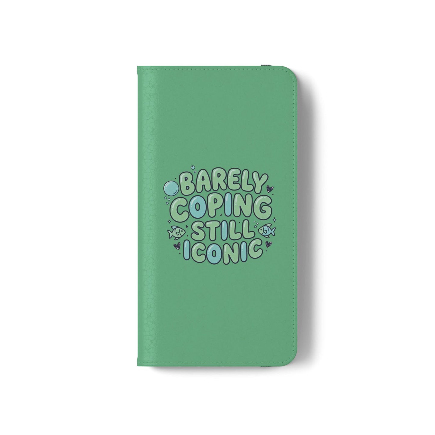 Barely Coping Still Iconic Flip Phone Wallet Case