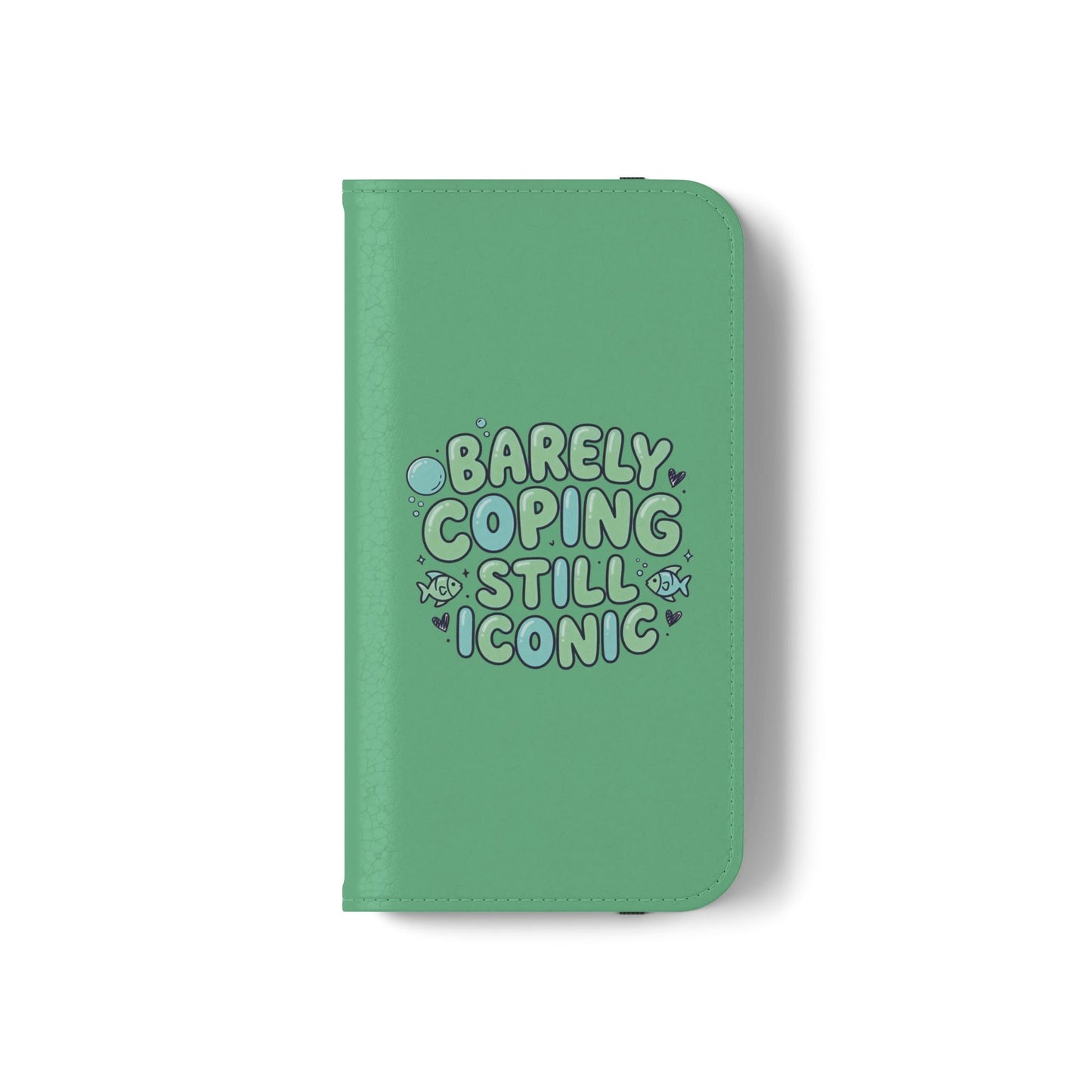 Barely Coping Still Iconic Flip Phone Wallet Case